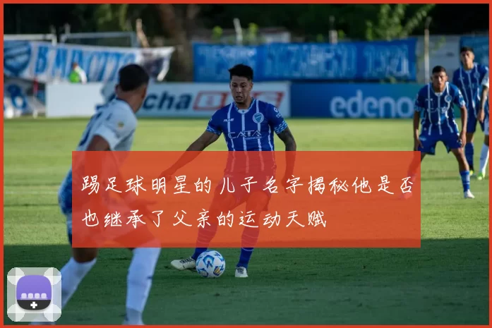 踢足球明星的儿子名字揭秘他是否也继承了父亲的运动天赋