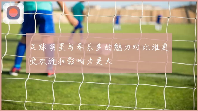 足球明星与养乐多的魅力对比谁更受欢迎和影响力更大