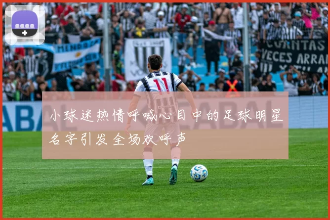 小球迷热情呼喊心目中的足球明星名字引发全场欢呼声