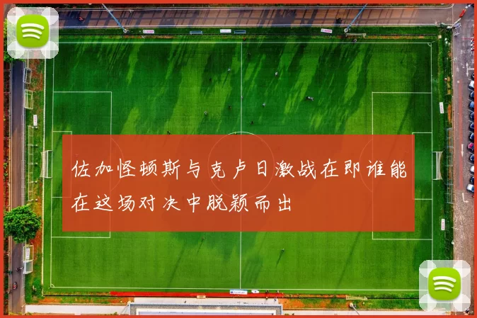 佐加怪顿斯与克卢日激战在即谁能在这场对决中脱颖而出