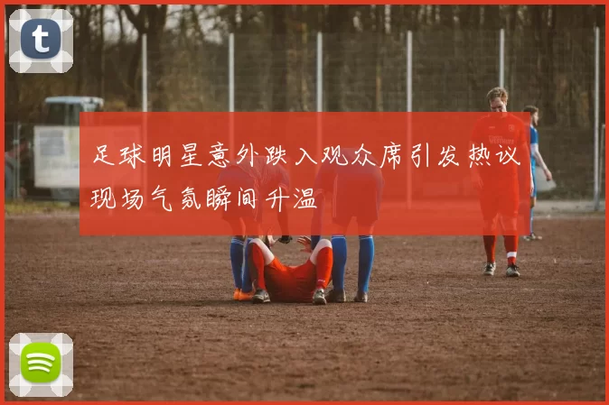 足球明星意外跌入观众席引发热议现场气氛瞬间升温